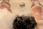Soaking it up 🛁