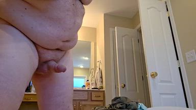 jerk off before shower