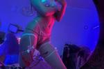 neon bunny