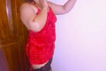 A red dress girl