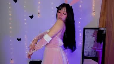 Compilation of my video with a bunny costume