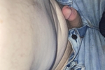 Dick being played with