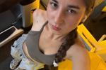 I went to a long-awaited workout today, I'm very g - Lina