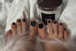 My pedicure and feet <3