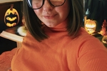 Slutty Velma sucking on multiple cocks and getting