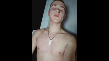 Cum show (recorded on a phone)
