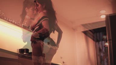 maid being naughty alone (scene)📹