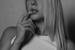 black and white