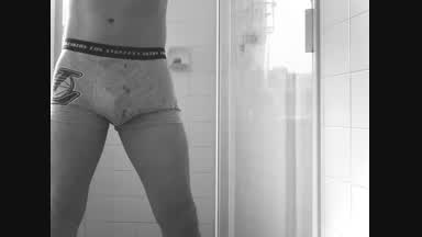 HAVE A BLACK AND WHITE SHOWER WITH ME