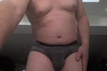 Grey jockstrap