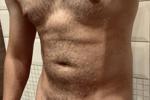 Intimate photos of a guy