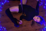 blue lights