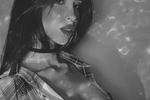 black and white