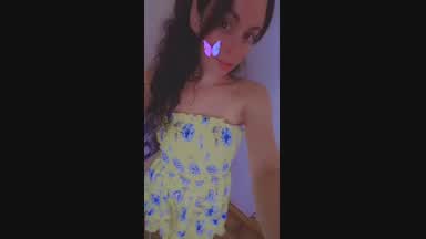 Sun dress tease