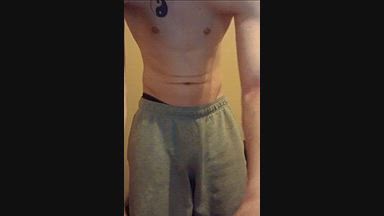 Playing with my soft dick and balls - Void
