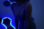 blue dress👀