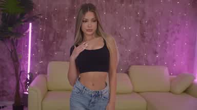 Lolla blow job tease, masturbating pussy, cumshow