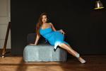 Blue dress
