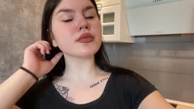 masturbating my pussy while visiting friends under