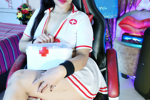 Bad nurse, zero clothes soon 😏