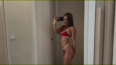 Another red outfit