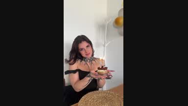 Misteika on her birthday