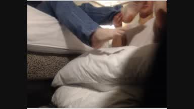 Justin at Master Thorns Feet