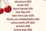 sinonsilk tip menu