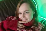 Red sweater