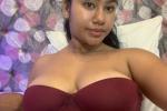 I’m live now… barely covered and full of naughty p