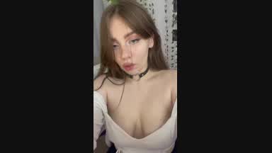 saliva on my boobs, I love squeezing them hard, so