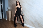 Lady in black