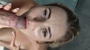 Lana. Fuck POV and Cum in mouth