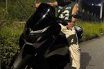 come and get on my motorcycle