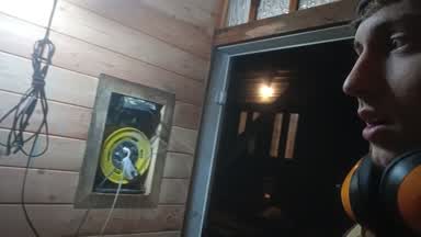 Sauna build