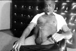 b/w cumshot photo