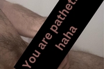 Censored cock with humiliation!