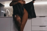 Freshening up after a hot show with you....