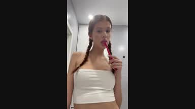 BRUSHING MY TEETH