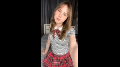 a slutty college student