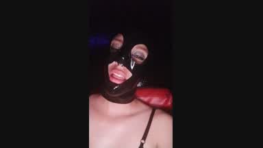 leather mask