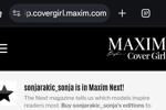 MAXIM COVER GIRL