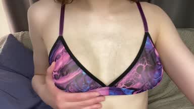 saliva on boobs 💦