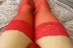 😚My feet and panties and stochings