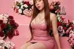 Beauty with flowers