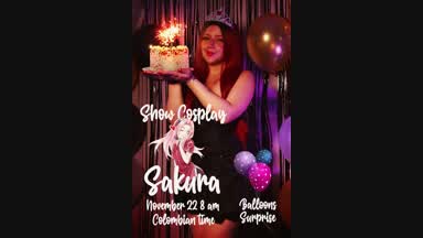 Let's celebrate my birthday! 🍰🎂💦