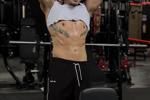 In the gym