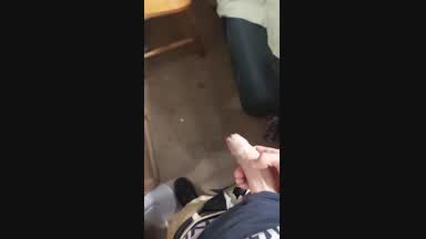 Daddy jerks off 1