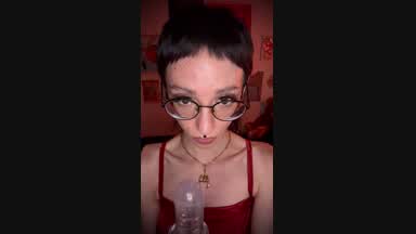 POV GLASSES BLOWJOB