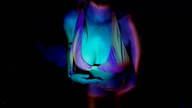 Black light show
